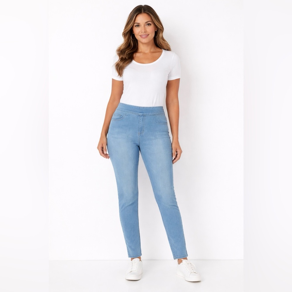 Chico’s Jeans Perfect Stretch Soft Jegging Ankle Chico’s Size 2 US Size Large 12